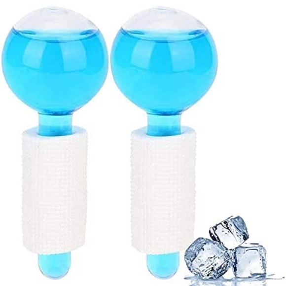 Face Ice Globes Massage Ball Magic Cooling Ice Ball Roller Skin Firming - Picture 1 of 9